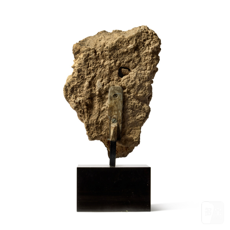 A rare stucco head of Buddha, Thailand, Mon Dvaravati, 9th century - 图4